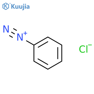 Benzenediazonium,chloride (1:1) structure