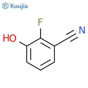 2-Fluoro-3-hydroxybenzonitrile structure