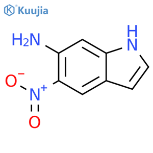 5-Nitro-1H-indol-6-amine structure