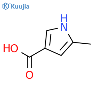 5-Methyl-1H-pyrrole-3-carboxylic acid structure