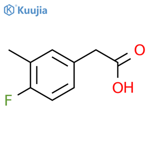 2-(4-Fluoro-3-methylphenyl)acetic acid structure