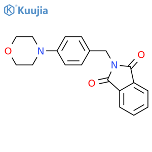 2-(4-morpholin-4-ylbenzyl)-1H-isoindole-1,3(2H)-dione structure