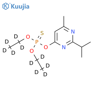 Diazinon-d10 structure