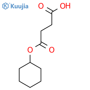 4-(Cyclohexyloxy)-4-oxobutanoic acid structure