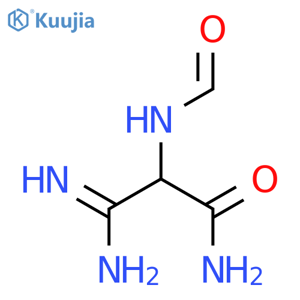 3-Amino-2-(formylamino)-3-iminopropanamide structure