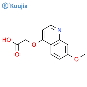 2-(7-methoxyquinolin-4-yloxy)acetic acid structure