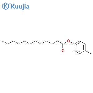 Dodecanoic acid,4-methylphenyl ester structure