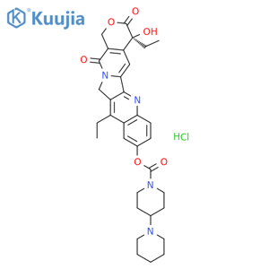 Irinotecan hydrochloride structure
