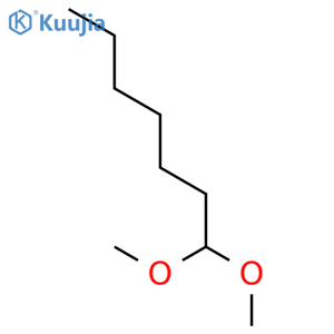 1,1-Dimethoxyheptane structure