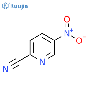 5-nitropyridine-2-carbonitrile structure