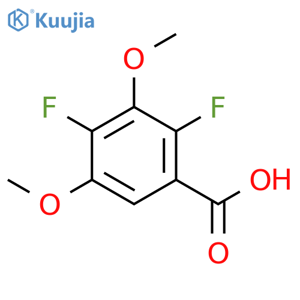 2,4-Difluoro-3,5-dimethoxybenzoic acid structure