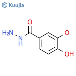 4-Hydroxy-3-methoxybenzohydrazide structure