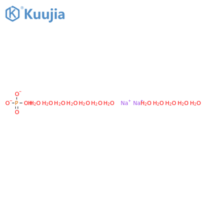 Phosphoric acid disodium dodecahydrate structure