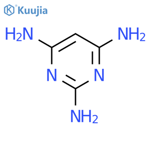 pyrimidine-2,4,6-triamine structure