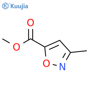 Methyl 3-methylisoxazole-5-carboxylate structure