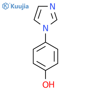 4-(Imidazol-1-yl)phenol structure