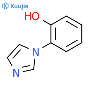 2-(1H-imidazol-1-yl)phenol structure