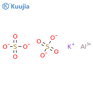 aluminium(3+) ion potassium disulfate structure