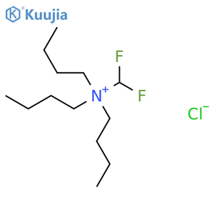 N,N-Dibutyl-N-(difluoromethyl)-1-butanaminium Chloride (1:1) structure