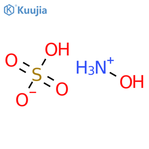 hydroxylammonium hydrogensulphate structure