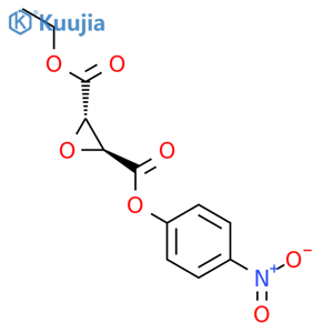 Ethyl-(2S,3S)-(p-nitrophenyl)-oxirane-2,3-dicarboxylate structure