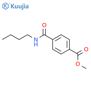 Methyl 4-(butylcarbamoyl)benzoate structure