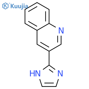 3-(1H-2-Imidazolyl)quinoline structure