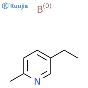 5-Ethyl-2-methylpyridine borane structure