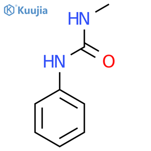 1-Methyl-3-phenylurea structure