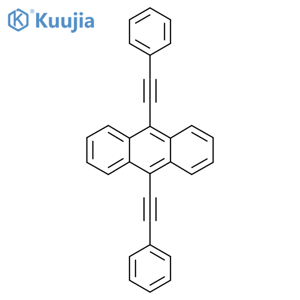 9,10-Bis(phenylethynyl)anthracene structure