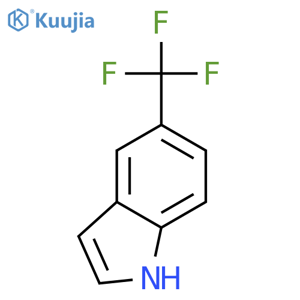 5-(trifluoromethyl)-1H-indole structure