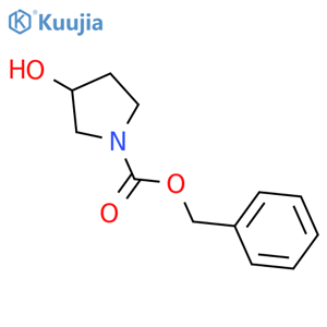 benzyl (3R)-3-hydroxypyrrolidine-1-carboxylate structure