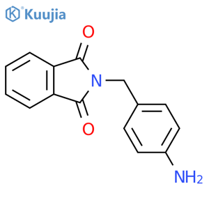 4-N-Phthaloylglyaminomethyl Aniline structure