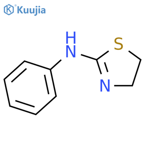 N-phenyl-4,5-dihydro-1,3-thiazol-2-amine structure