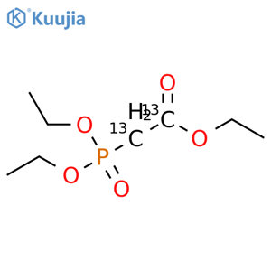 Triethyl Phosphonoacetate-13C2 structure