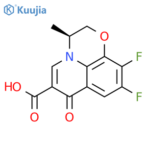 Levofloxacin Carboxylic Acid (Levofloxacin Difluoro Impurity) structure