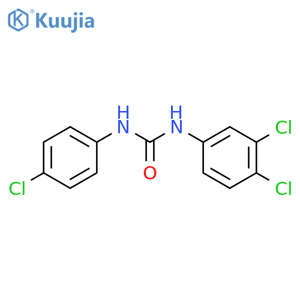 Triclocarban structure