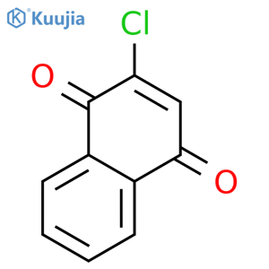 2-Chloro-1,4-naphthoquinone structure