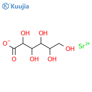 (2,3,4,5,6-Pentahydroxyhexanoyl)oxystrontio 2,3,4,5,6-Pentahydroxyhexanoate structure