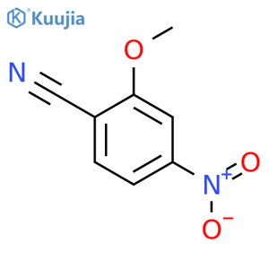 2-Methoxy-4-nitrobenzonitrile structure