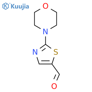 2-(morpholin-4-yl)-1,3-thiazole-5-carbaldehyde structure