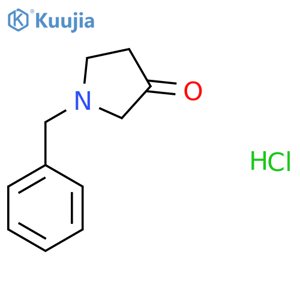 1-Benzylpyrrolidin-3-one hydrochloride structure