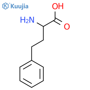 2-amino-4-phenyl-butanoic acid structure