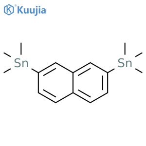 2,7-bis(trimethylstannyl)naphthalene structure