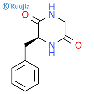 Cyclo(-Gly-Phe) structure