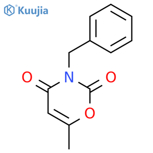 2H-1,3-Oxazine-2,4(3H)-dione, 6-methyl-3-(phenylmethyl)- structure