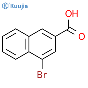 4-Bromonaphthalene-2-carboxylic Acid structure