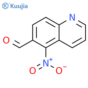 5-nitroquinoline-6-carbaldehyde structure