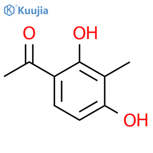 2',4'-Dihydroxy-3'-methylacetophenone structure