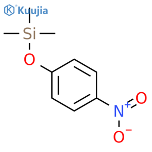 Benzene,1-nitro-4-[(trimethylsilyl)oxy]- structure